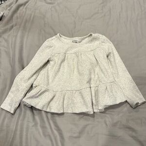 Carter’s Gray Ribbed Sweater